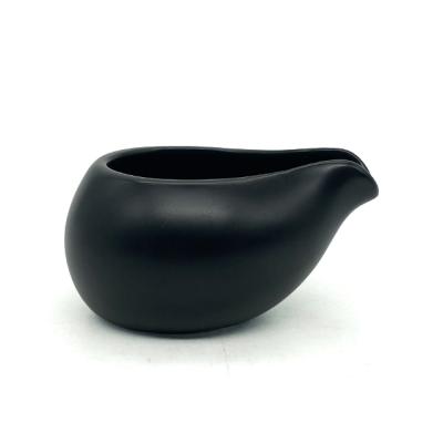 China Home Decoration TC20 2.3oz Capacity Empty Ceramic Wax Massage Camdle Vessel Essential Oil Candle Holder SPA Container for sale