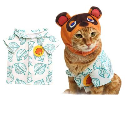 China New Viable Wholesale Fashion Pet Cat Dog Summer Clothing T-shirt Dog Shirts for sale