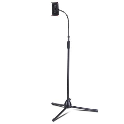 China Eco - Friendly Floor Stand Cell Phone Microphone Triangle Floor - Standing Stand for sale