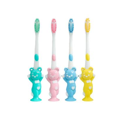 China Macaron Toothbrush Fur4Only Sweet Candy Color Cartoon Other Little Bear Children Rabbit for sale