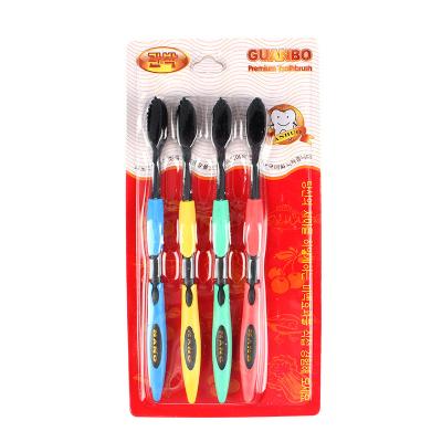 China Other soft charcoal toothbrush4Ultra-fine hair family pack only for sale