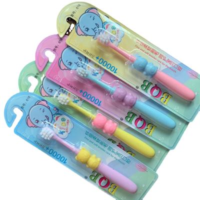 China Other Children's Pack Simple Macaron Soft-Bristle Toothbrush Baby Cute Cartoon Toothbrush for sale