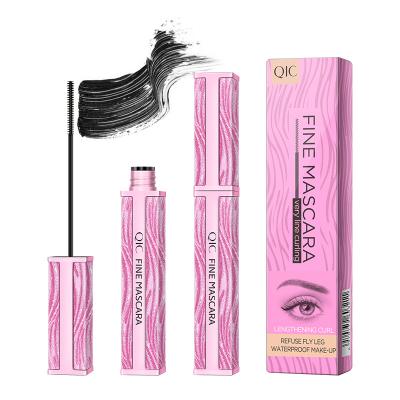 China MakeupQICStarry Small Brush Look Distinct Mascara Fast/Quick Dry Mascara Long Non Clumping Eyelash Curling Base for sale