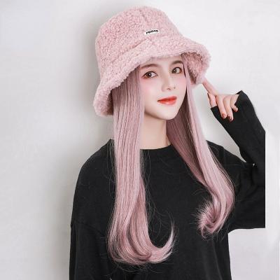 China Others fashion wig women's cap one-piece detachable wig set inner roll factory wholesale for sale