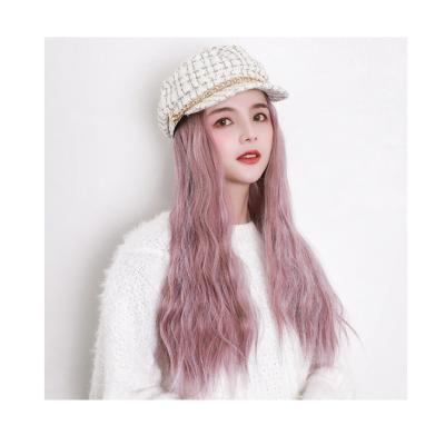 China Other Detachable Cap Wig Integrated Cap Water Ripple Hair Cover for sale