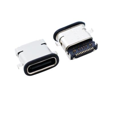 China Strong Oxidation A Port Type C Receptacle Right Angle Surface Mount P/N (104310572) USB for sale