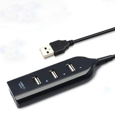 China 4 Pot USB 3.0 Aluminum USB Hub ABS Fast Charging Power Adapter 4 In 1 Ports USB Hub for sale