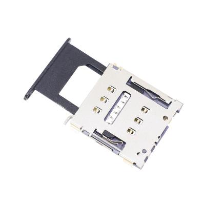 China Apple nano automotive sim card connector with detect switch pin-push sim tray sim 1.5 Hp /N (402013622) for sale