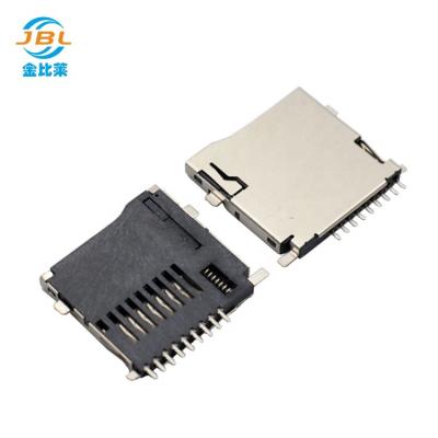 China Automotive SD Card No Push Micro Board To Board Connector SD Plug Connectors for sale