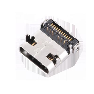 China Newcomer high data transmission good USB C F TYPE conn China connector. of DIP+SMT for sale