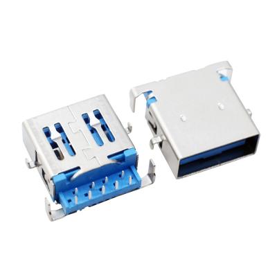 China USB3.0 Blue USB 3.0 Female Connector P/N (102623492) Female for sale