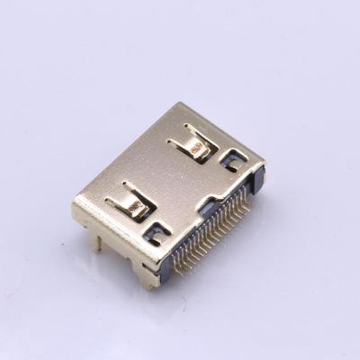 China High data transmission type solder female connector with high quality (copper shell) for sale