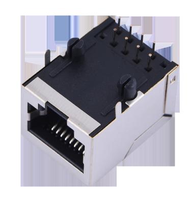 China audio & Factory supply RJ45 video connector XW-902-59-B-1 5921S 10P8C-1X1-F4.57 female connector, rj45 connector for sale