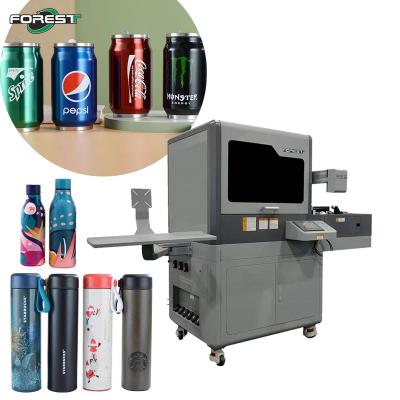 China 1800DPI Inkjet Digital Printing Machine For Glass Bottle Cup Mug for sale