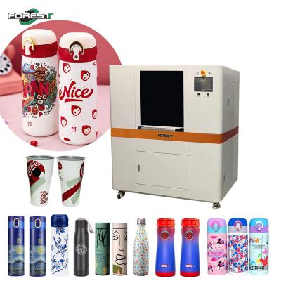 China Diameter 150mm Ink Jet Printer Digital Inkjet Printer For Glass Tumbler Bottle for sale