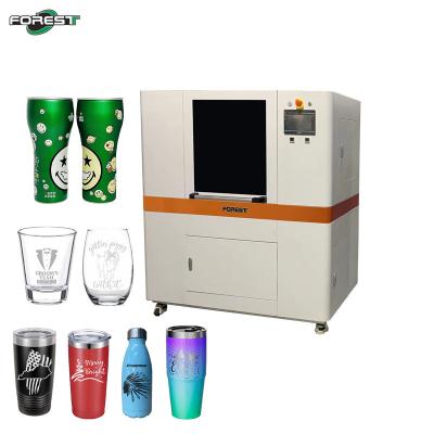 China UV Printer With 360-degree Cylinder Capability For Printing On Plastic Bottles, Beer Cups, And Cosmetic Bottles for sale