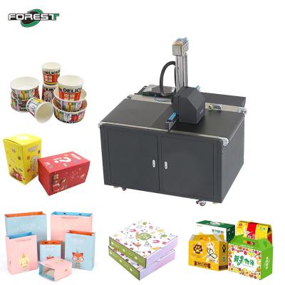 China Single Pass Printer Karton Verpakkingsdoos Papierdrukmachine golfkarton pizza doos Te koop