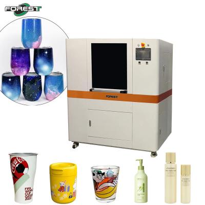 China Digital Cylinder Uv Printer Aluminium Can Printing Machine Stainless Steel Thermos Bottle for sale