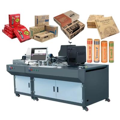 China Corrugated Cardboard Digital Printing Machine Single Pass Kraft Paper Bag Inkjet Printer One Pass Printer for sale