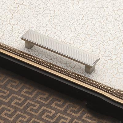 China Modern Minimalist Durable Zinc Alloy Handle Cabinet Door Handle Cabinet Drawer Solid Widened Thickened Handle for sale