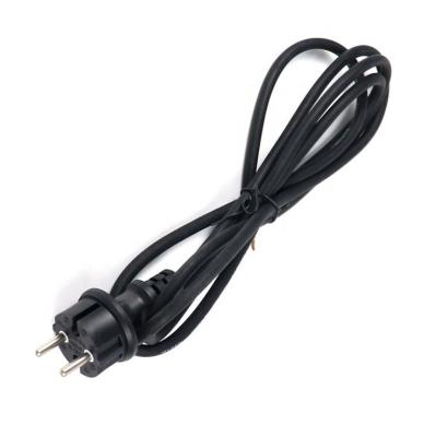 China Consumer Electronics Factory Price Euro Schuko IP44 Plug VDE Approved EU 3 PIN Waterproof Power Cord for sale