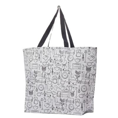 China Promotion Disposable Good Quality Custom Logo Nonwoven Shopping Bag Laminated Reusable Nonwoven Tote Bag for sale