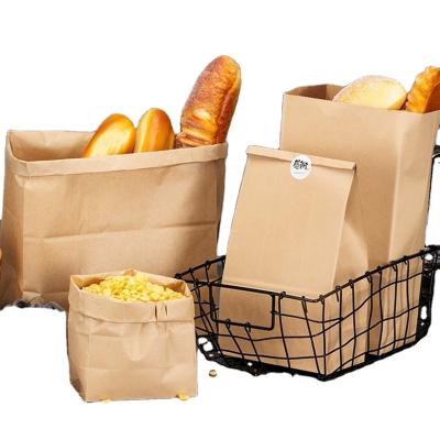 China Recyclable Custom Size Full Reusable Food Personalized Shopping Paper Bags for sale