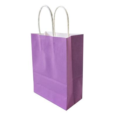 China High Quality Custom Recyclable Recyclable Logo Kraft Paper Gift Shopping Paper Bags for sale