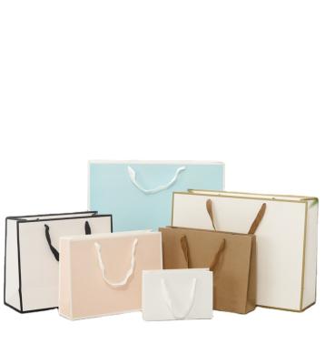 China Wholesale Cheap High Quality Paper Shopping Bags Recyclable For Shopping for sale