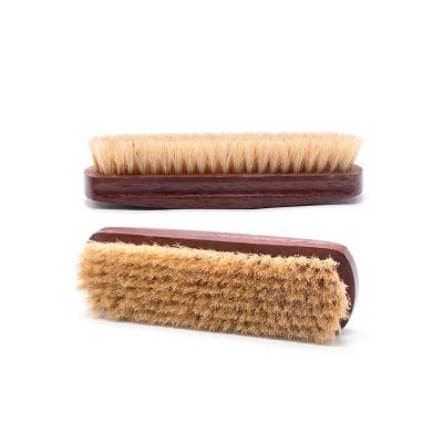 China Professional Shoe Rosewood Bristle Shoe Brush for Cleaning and Care Boots for sale