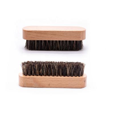 China Professional High Grade Boar Bristle Shoe Brush For Cleaning And Care Boots for sale