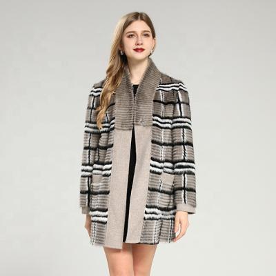 China Anti-wrinkle Best-selling custom women's wear - Winter Warm mink coat real natural mink coat High quality double wear mink coat for sale