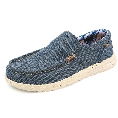 China Breathable Walking Fabric EVA Sole New Arrival Slip On Loafers Equip Light Casual Shoes for sale