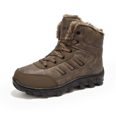 China Winter Style Mesh OEM Waterproof Outdoor Men Comfortable Rising Hiking Military Boots With Genuine Leather for sale