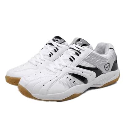 China Rubber Shock Absorption PU Table Tennis Badminton Shoes For Male And Female Comfortable for sale