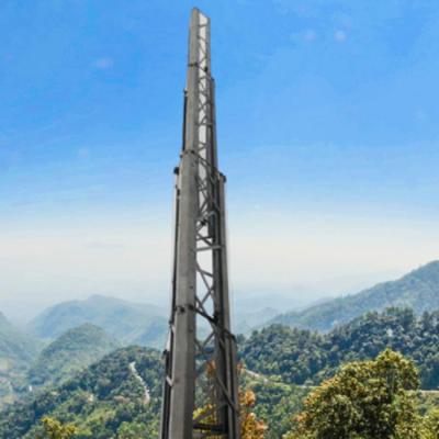 China Tragbare teleskopische 15M 8 Abschnitte kurbeln Mast-Turm an zu verkaufen