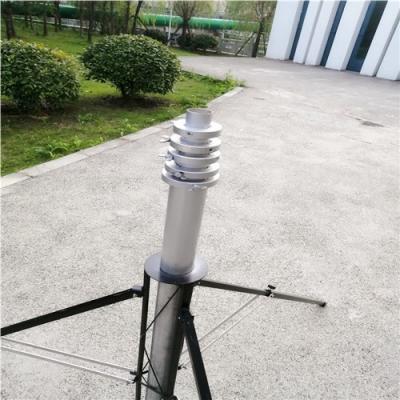 China Geïntegreerde 6063 Alu het Toezichtmast van de Cameraantenne Te koop