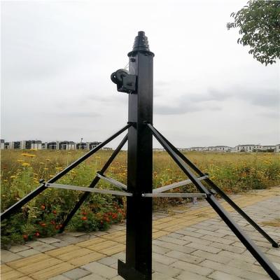 China GPS Crank Up  40 Ft 12M Aluminum Telescoping Radio Tower for sale