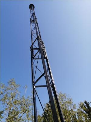 China Guincho de alumínio 15M da mão 8 seções que encurtam a torre de antena à venda