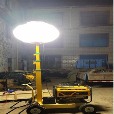 China 7M Alumium Telescopic Mast 800W Led Light Tower for sale