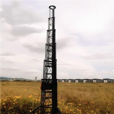 China Portable Mobile 30ft Telescopic Self Supporting Antenna Towers for sale