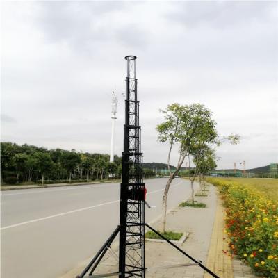 China Torno encima de los 9M Lightweight Ham Radio Mast Telescoping en venta