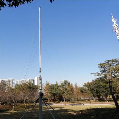 중국 가지고 다닐 수 있는 양극 산화된 6063 알루미늄 40ft 출몰식 안테나 Mast 판매용