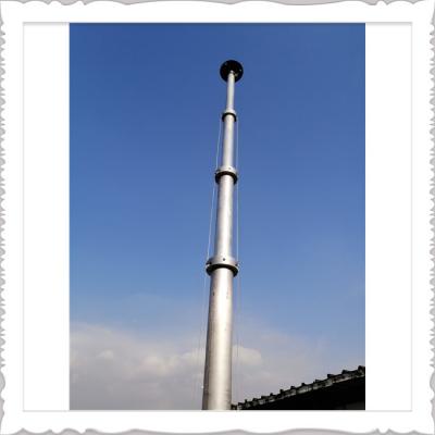 Cina Videosorveglianza 30FT del treppiede 9M Telescoping Mast Pole in vendita