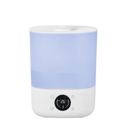 China Power-Waterless 2022 New 4 L Warm Smart LED Display Humidifier Diffuser Timing Function Essential Oil Diffuser Large For Large Space for sale