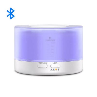 China Hot Power- 2022 New Waterless Aroma Diffuser With Bluetooth Speaker 500ml Bluetooth Aroma Diffuser Music Aroma Diffuser For Indoor for sale