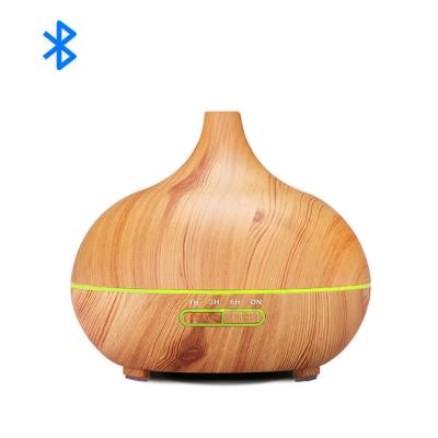 China New Multifunctional Power-2022 Waterless Aroma Diffuser Humidifier With Bluetooth Music 550ml Air Humidifier Essential Oil Diffuser With Music for sale