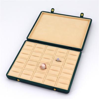 China 2021 Fashionable Factory Wholesale Custom Jewelry Storage Packaging Tray Case For Ring Jewelry Display Luxury for sale