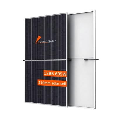 China Lovsun Solar Power System Solar Panel Ce Certified High Efficiency 590w 600w 605w Solar Panel For Solar Panel System for sale