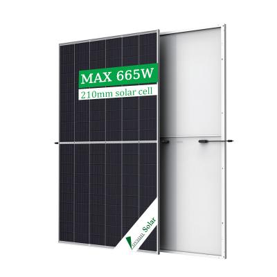 China PV Module 650W 210MM Cell Panel from Lovsun China Solar Power System Manufacturer for Low Light Environment for sale